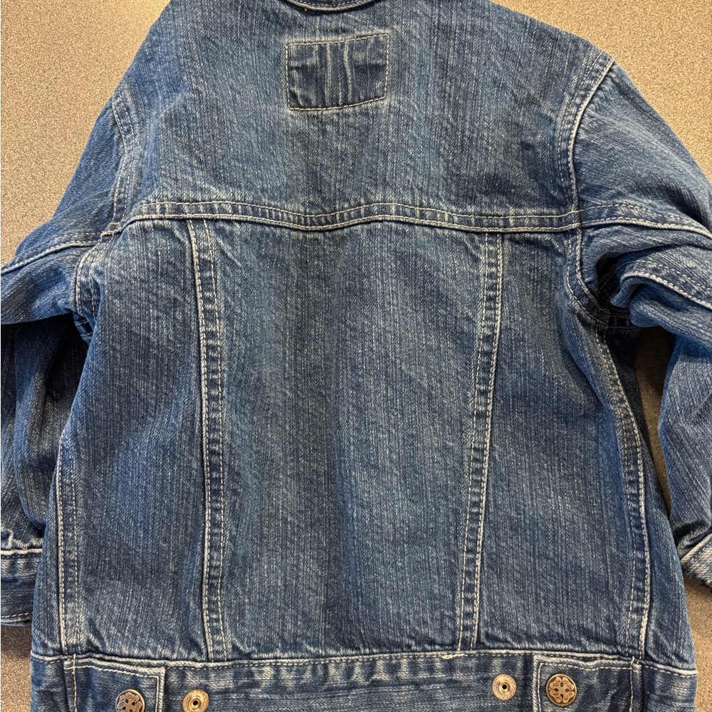 OshKosh‎ B'gosh Denim snap-Up Jacket. Unisex size 36 months. Classic vintage - Picture 3 of 6